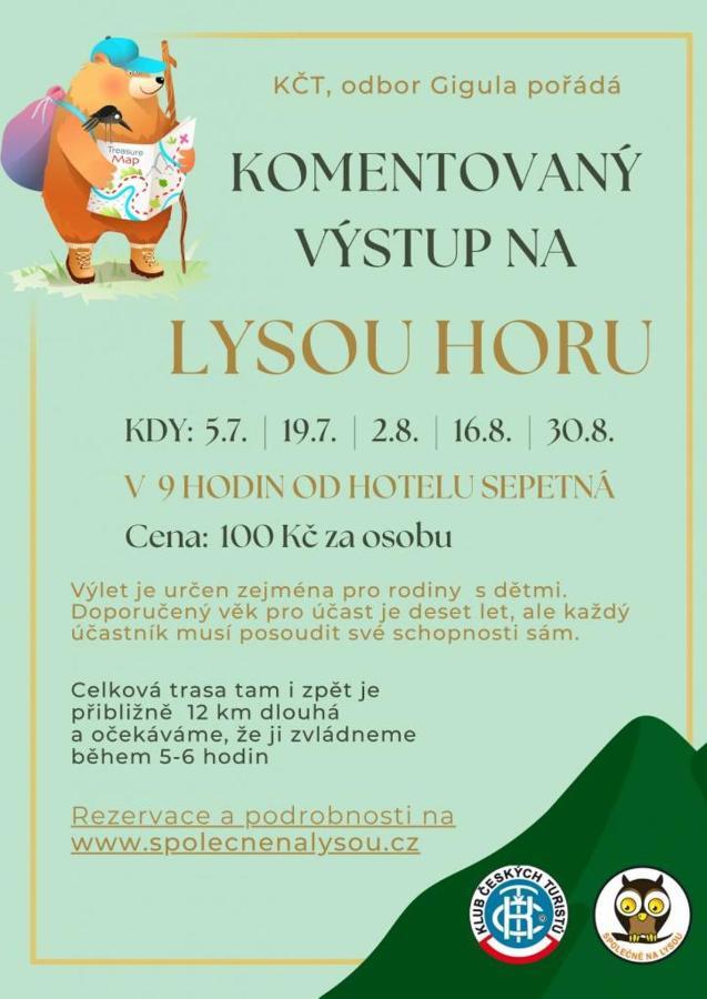 Chatka Pod Lysou Ostravice Kültér fotó